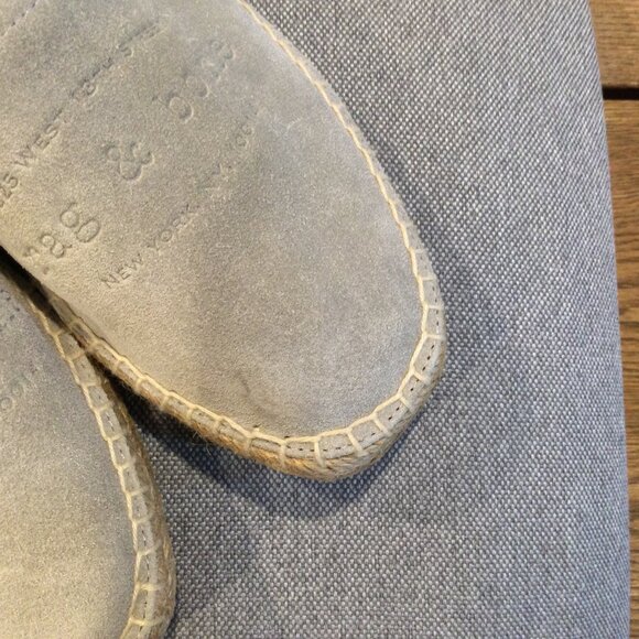 NEW Rag & Bone Edie Espadrilles in Cemento. Size 38. Retail- $275 - Picture 6 of 11